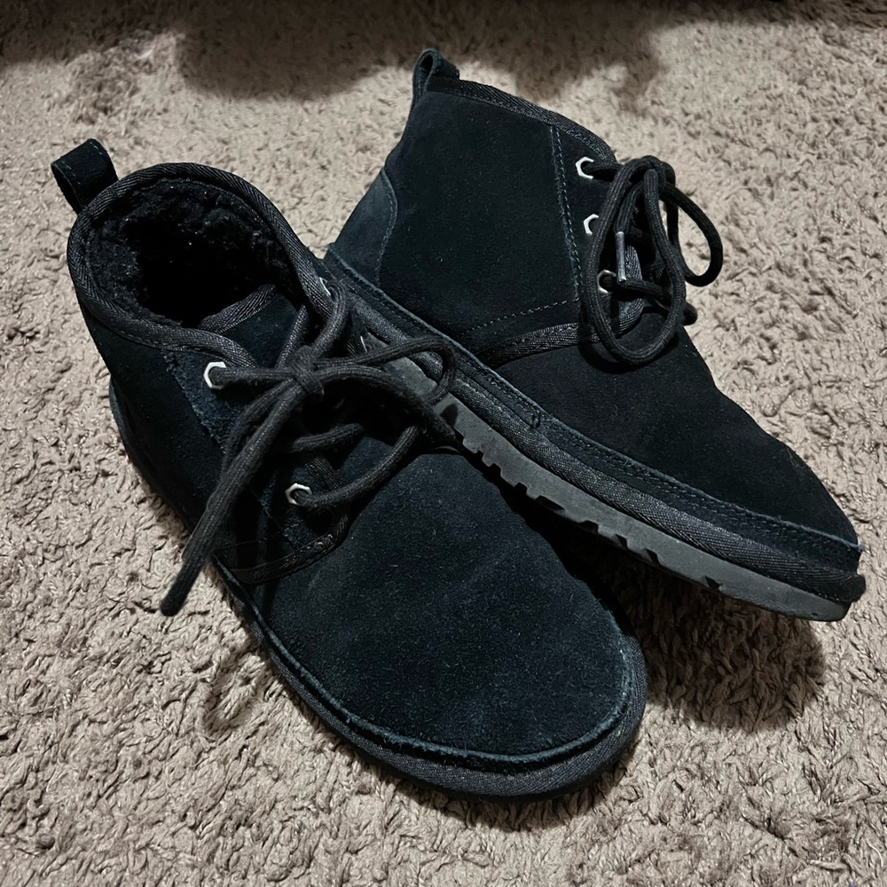 black ugg boot